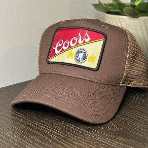 Coors Brown Mesh Cap